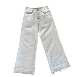 Berenice high waist white COTTON JEANS